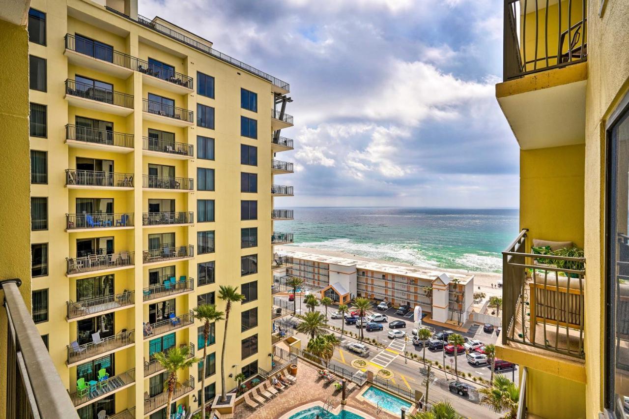 Chic Panama City Beach Condo With Pool And Gulf Views Eksteriør billede
