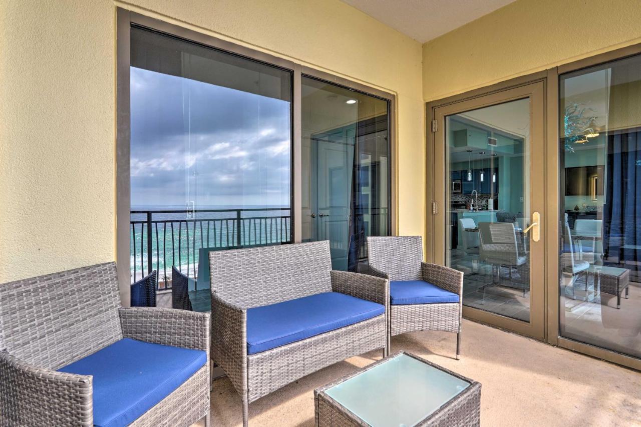 Chic Panama City Beach Condo With Pool And Gulf Views Eksteriør billede